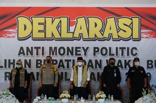 Anggota Bawaslu RI dan Kapolda Riau Lepas 50 Armada Tim Patroli Money Politic di Rokan Hulu